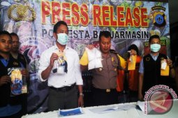 Polresta Banjarmasin Ringkus Bandar Dan Kurir Narkotika