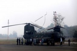 Helikopter Chinook Singapura Untuk Bencana Asap
