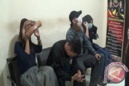 Polsekta Banjarmasin Tengah Amankan Dua Pasangan Mesum
