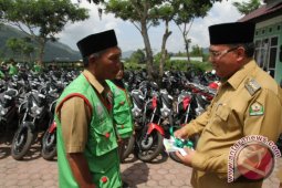 Penyuluh Aceh Tengah Terima 111 Sepeda Motor