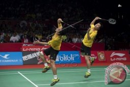 Ahsan/Hendra Ketemu Kido/Hendra di Indonesia Master