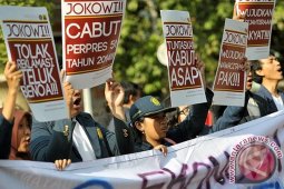 Demo Setahun Kepemimpinan Jokowi