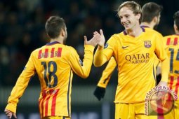 Rakitic Dua Gol, Barca Kalahkan BATE