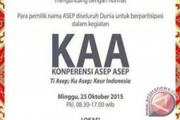 Ratusan Nama Asep Berkumpul Ikut "Konperensi Asep-Asep"
