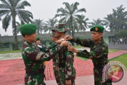 Prajurit Korem 022/PT Latihan Penanggulangan Bencana