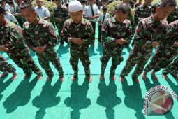 Salat Istisqo' Prajurit TNI