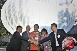 Google akan apungkan balon internet di langit Indonesia