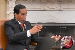 Presiden rapat di rumah dinas Bupati OKI