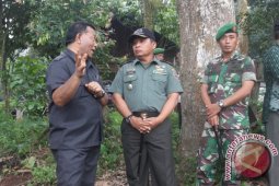 Dahlan Tinjau Pembangunan Sopo Godang Mandailing Natal
