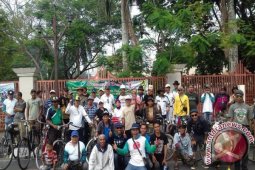 Banjarmasin Gelar "Silaturahmi Sepeda Tua"