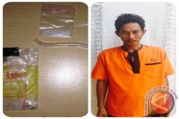 Polres Tanah Bumbu Tangkap Pria Simpan Sabu