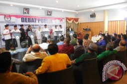KPUD Simalungun Gelar debat Publik Cabup