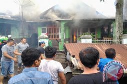 2 Unit Rumah Terbakar Di Padangsidimpuan