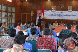 Sosialisasi Penggunaan Dana Desa Dari Kementerian Keuangan RI