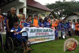 Penyandang Disabilitas Aceh Barat Jalan Sehat
