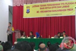 Latihan Teknis Pengaman Pilkada