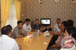 PWI Audensi Kepada Kapolres Simalungun