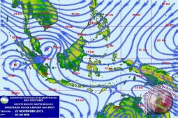 BMKG : Perairan Laut Jawa Mulai Diguyur Hujan