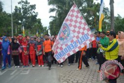 Gerak Jalan Santai Sambut HUT KORPRI Di Deliserdang