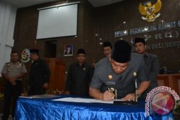 DPRD Setujui APBD Deliserdang Rp.3,5 triliun