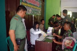 Anggota Kodim 0824 Jember Jalani Tes Urine Narkoba
