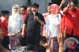Guruh-Ibas Hadiri Kampanye Terbuka Pilkada Trenggalek