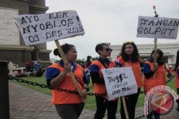 Formacida Kampanye Damai di Kediri Tolak Golput