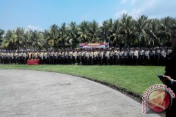 800 Personel Polres Jember Amankan Rekapitulasi Suara