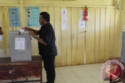 Dahlan Hasan Mencoblos di TPS I