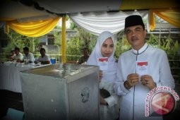 Taufan-Surya Menang 100 Persen di TPS VIII