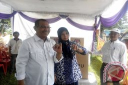 Akhyar Nasution Mencoblos Di Tps Tanjung Mulia