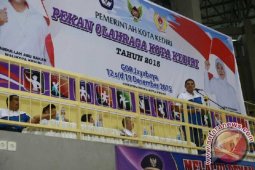 Ratusan Atlet Bertarung Dalam POR Kota Kediri