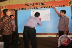 Petahana Kota Blitar Samanhudi-Santoso Unggul