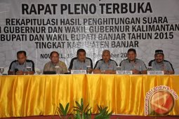 KPU Banjar Gelar Rapat Pleno