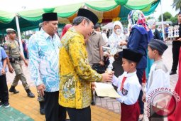 Walikota Tebing Tinggi Hadiri Tabligh Akbar Maulid Nabi
