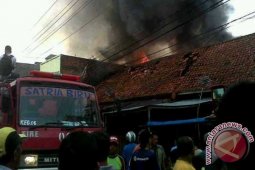 12 rumah habis terbakar di Jambi