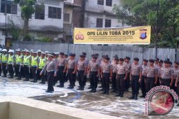 Polres Padangsidimpuan Gelar Pasukan Operasi Lilin