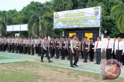 Polres Kotabaru bantu pengamanan Pilkada Tanah Laut
