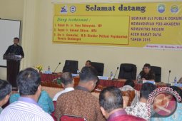 Wakil Bupati Buka Seminar Uji Publik Dokumen Kemandirian