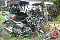Penarik Becak Motor Tewas Kecelakaan Lalu Lintas