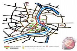 Polresta Banjarmasin Uji Coba "Car Free Night"