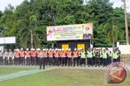 Balangan Peringati HUT Ke 35 Satuan Pengamanan