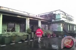 Kantor Jasdam VI/Mulawarman Terbakar