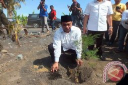 Penghijauan Bekas Tambang Pasir
