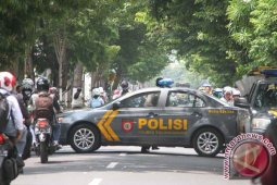 Blokir Jalan Antisipasi Teror