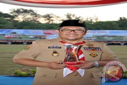 Aher Lepas 1.122 Pramuka untuk Jambore Nasional
