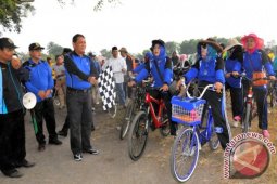 Sepeda Santai Semarakkan HUT Sergai