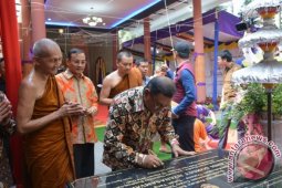 Bupati Resmikan Candi Somdet Nyanasamvara