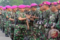 Danpasmar-1 Sambut Kedatangan Satgasmar Ambalat XIX