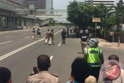 BOM JAKARTA - Jokowi ajak masyarakat tidak takut